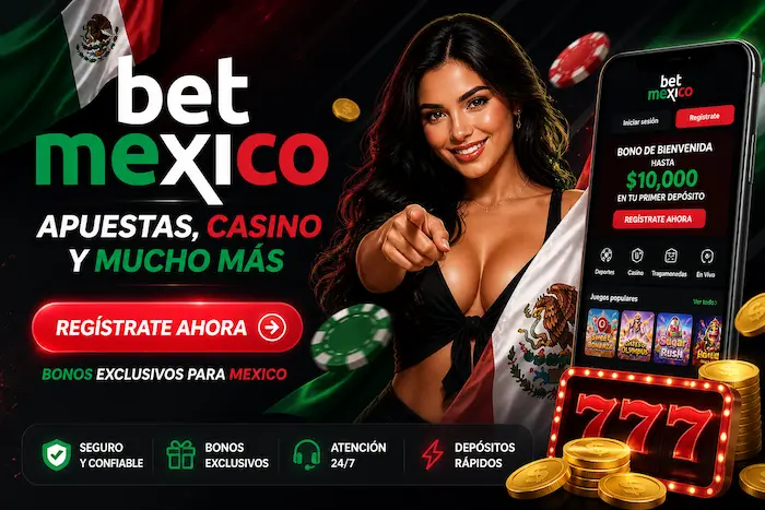 Betmexico casino online y app móvil en México